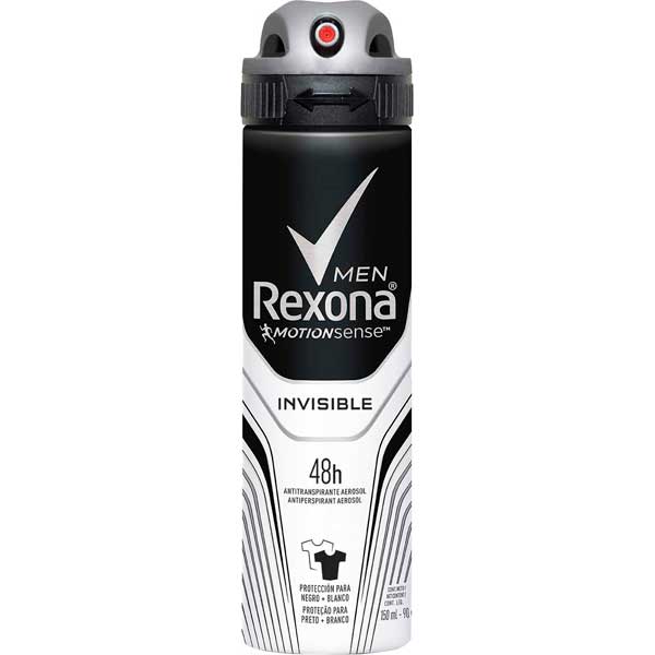 DESOD REXONA 150ML AER MEN INVISIB