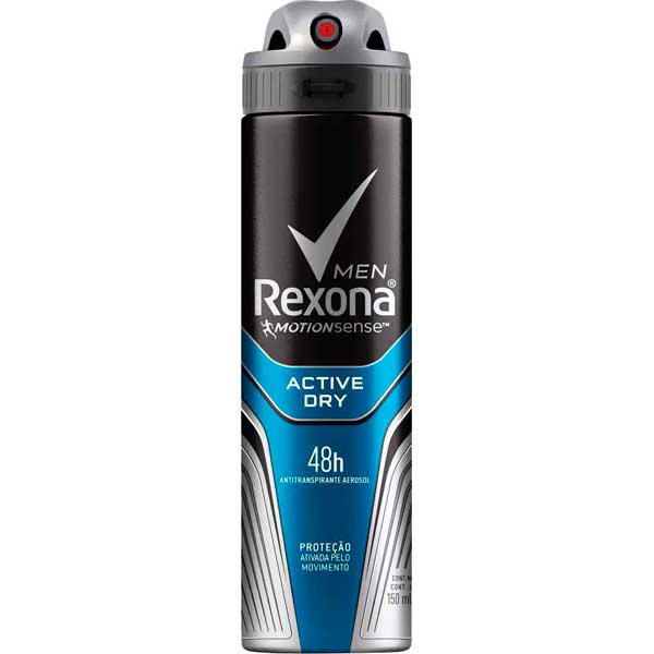 DESOD REXONA 150ML AER MEN ACTIVE