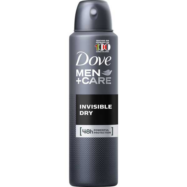 DESOD DOVE 150ML AER INVISIBLE DRY MEN