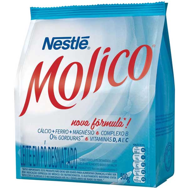 COMP LACTEO MOLICO 500G DESNATADO