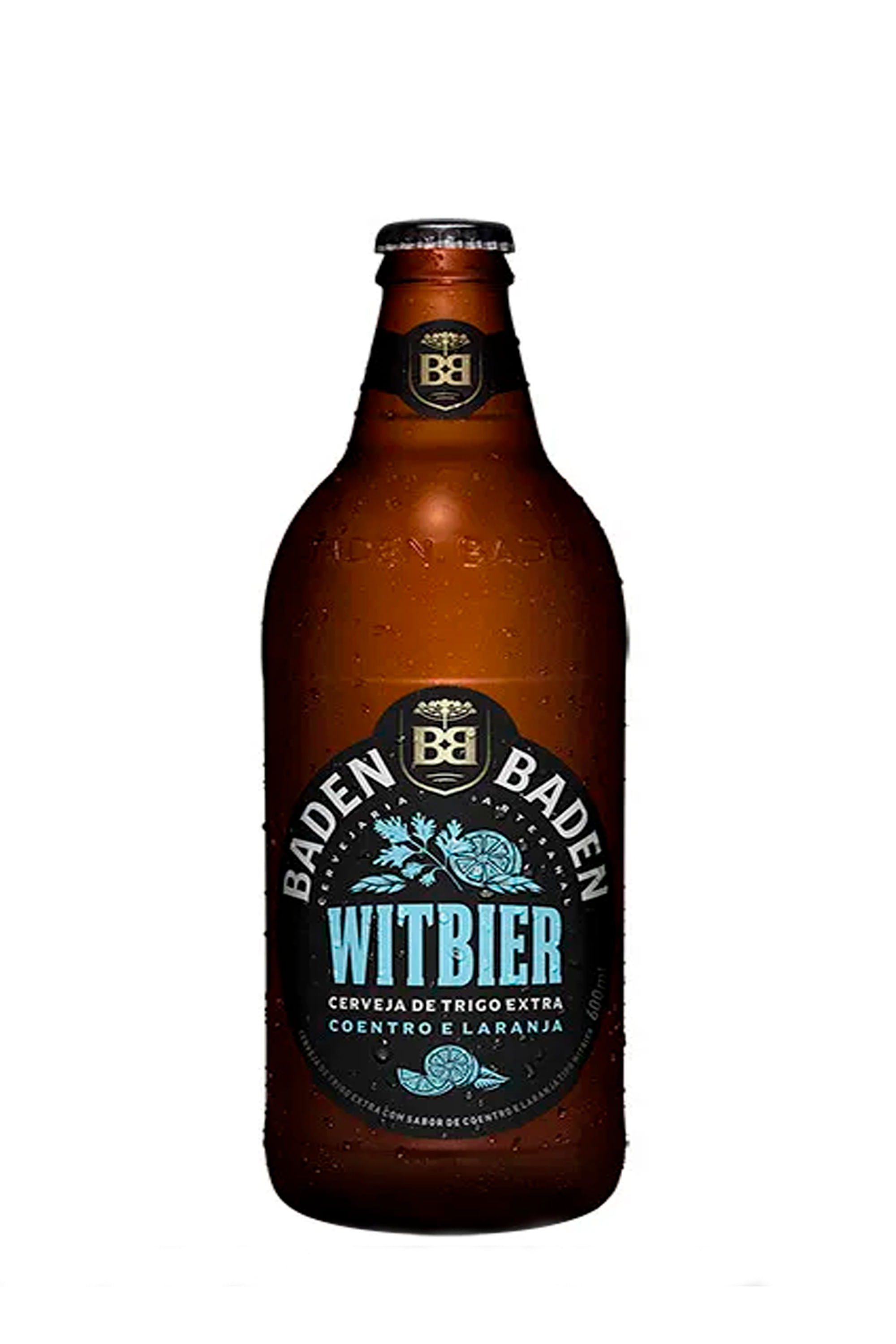 Cerveja Baden Baden Witbier Coentro e Lararanja 600ml