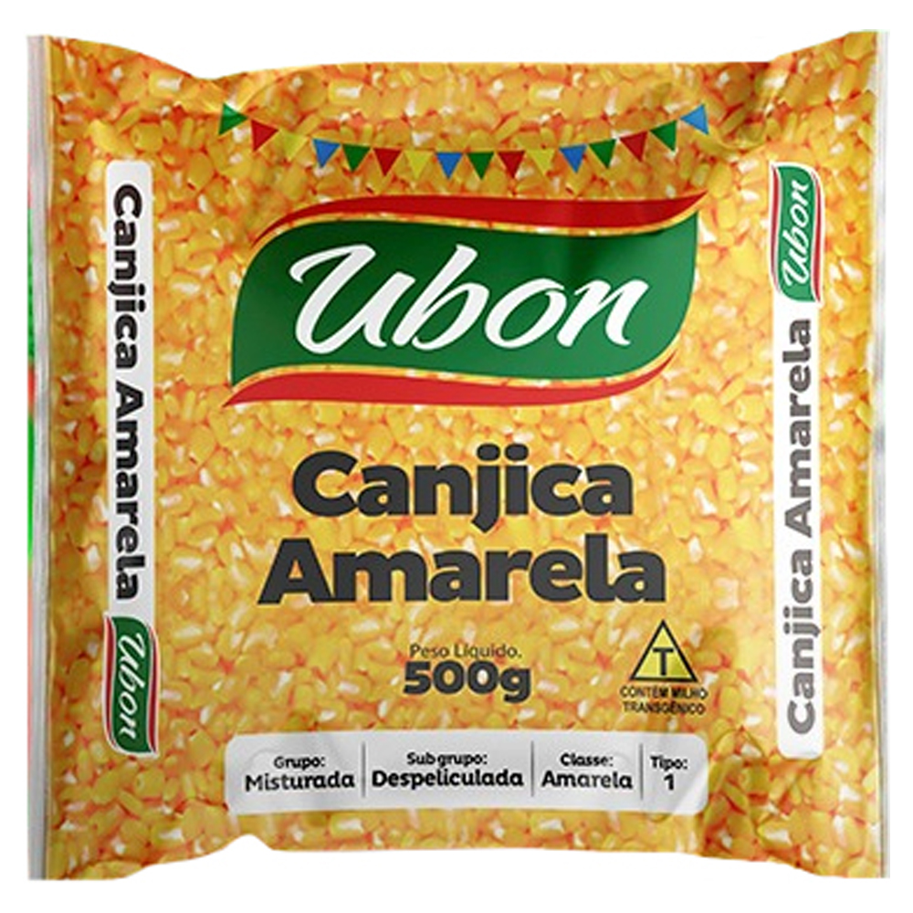 MILHO DE CANJICA UBON AMARELA 500G