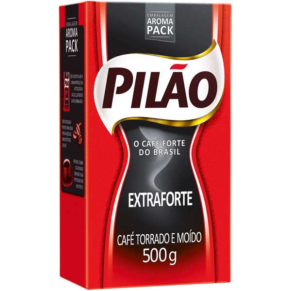 CAFÉ PILÃO EXTRA FORTE A VÁCUO 500G
