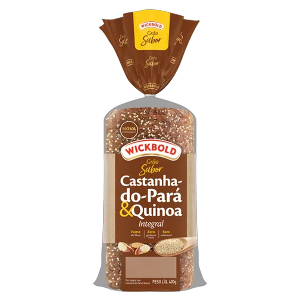 PAO WICKBOLD GRAO SABOR 350G CAST QUINOA