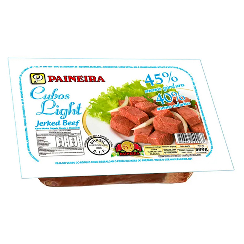 JERKED BEEF PAINEIRA LIGHT 500G