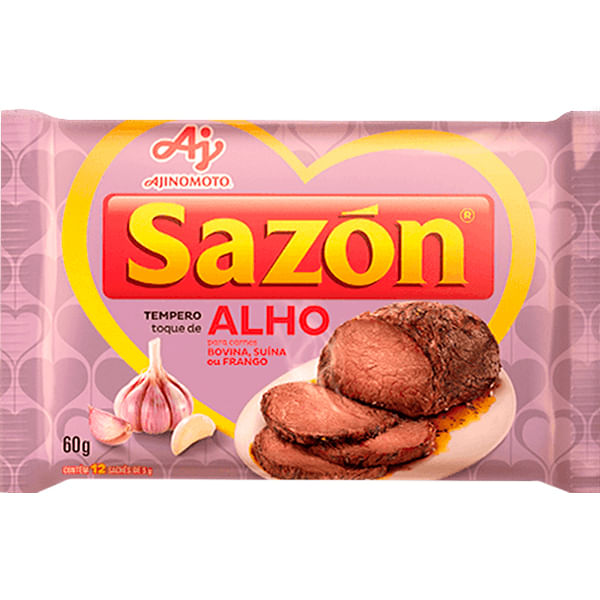 TEMPERO SAZON ALHO 60G