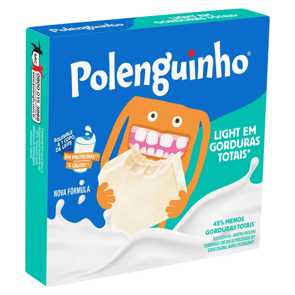 QUEIJO POLENGHINHO LIGHT 4 UNDS 17G