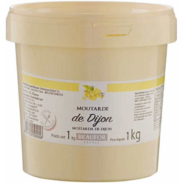 MOSTARDA FR BEUFOR DIJON 1KG
