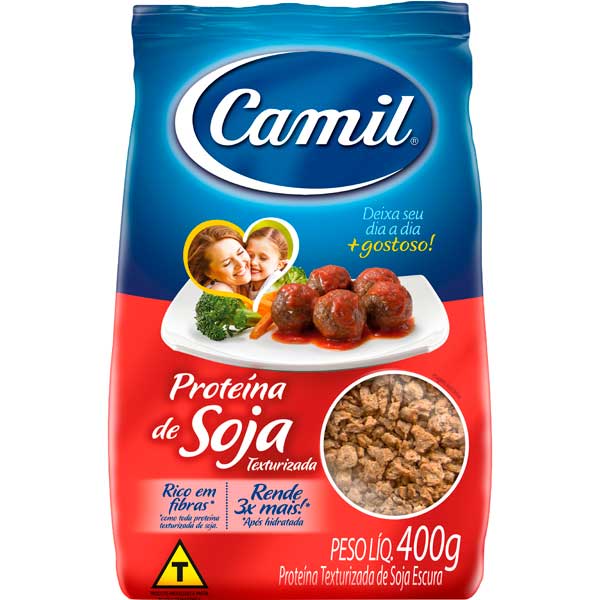 PROTEINA SOJA CAMIL CARNE VERM 400G