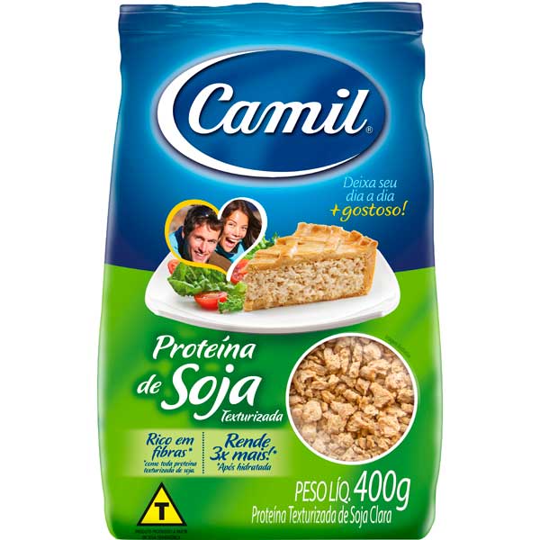 PROTEINA SOJA CAMIL BCA 400G