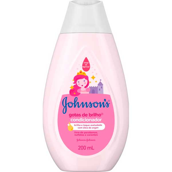 COND JOHNSONS BABY GOTAS DE BRILHO 200ML