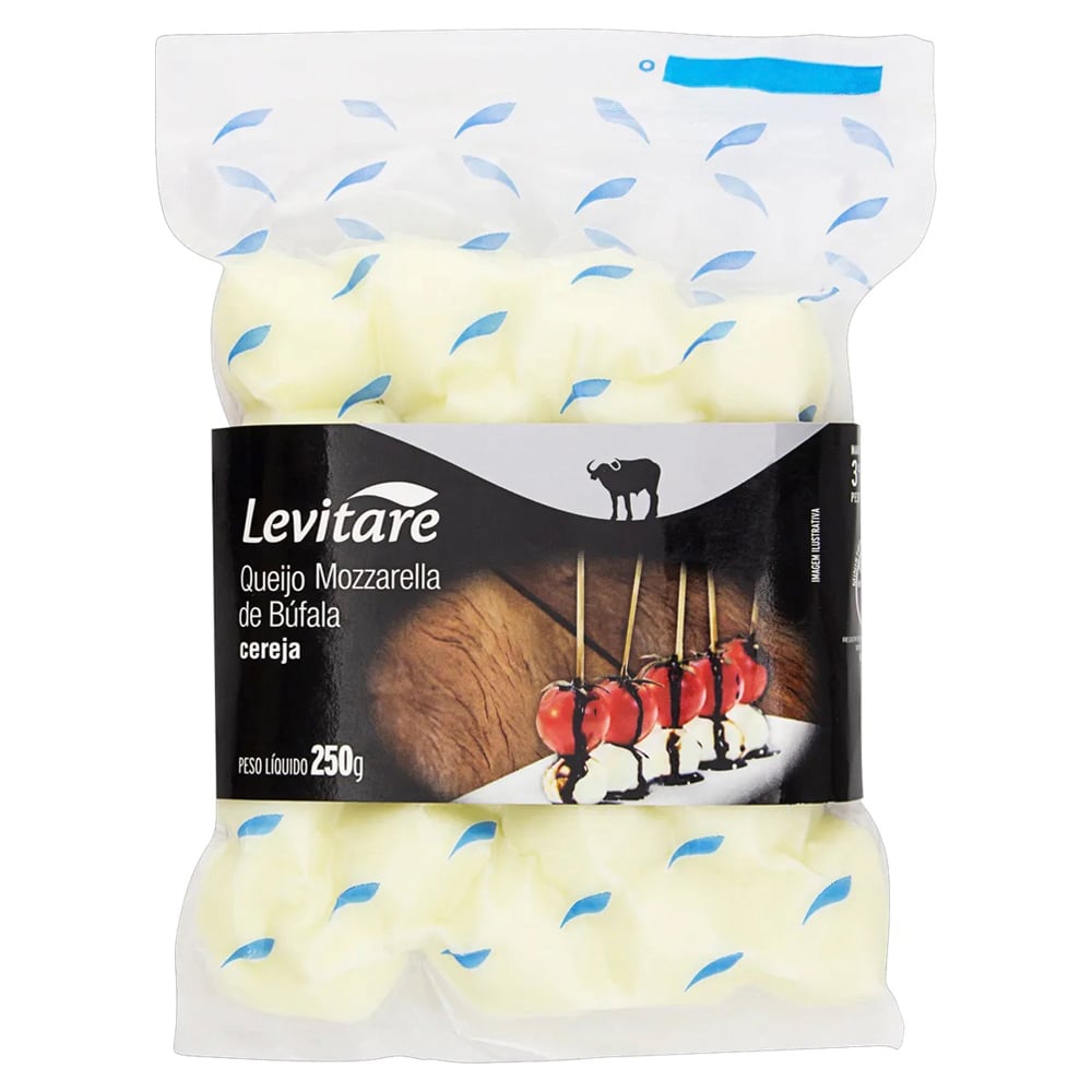 QUEIJO MUSS BUFAL CEREJA LEVITARE 250G