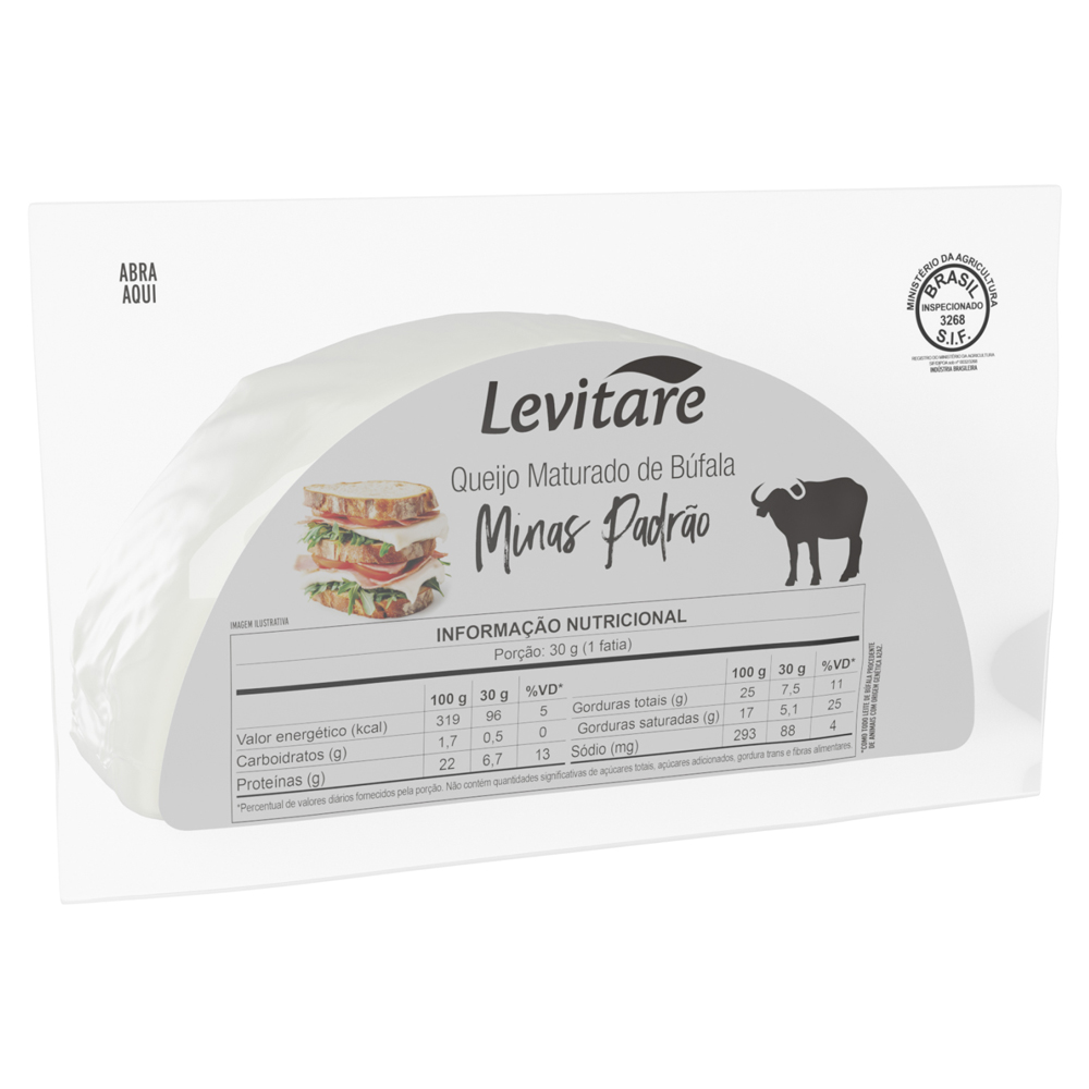 QUEIJO MINAS PADRAO BUFALA LEVITARE