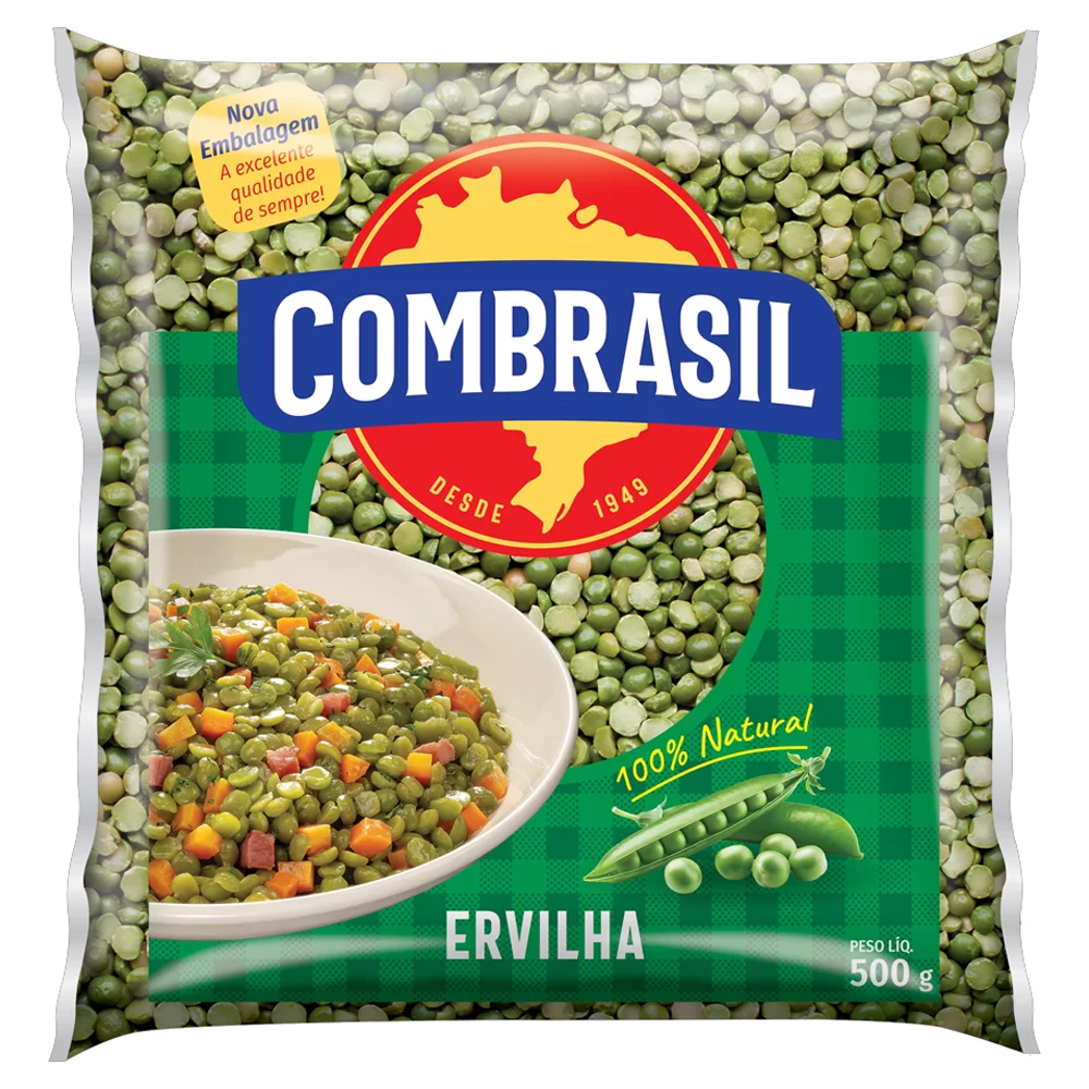 ERVILHA PARTIDA COMBRASIL 500GR