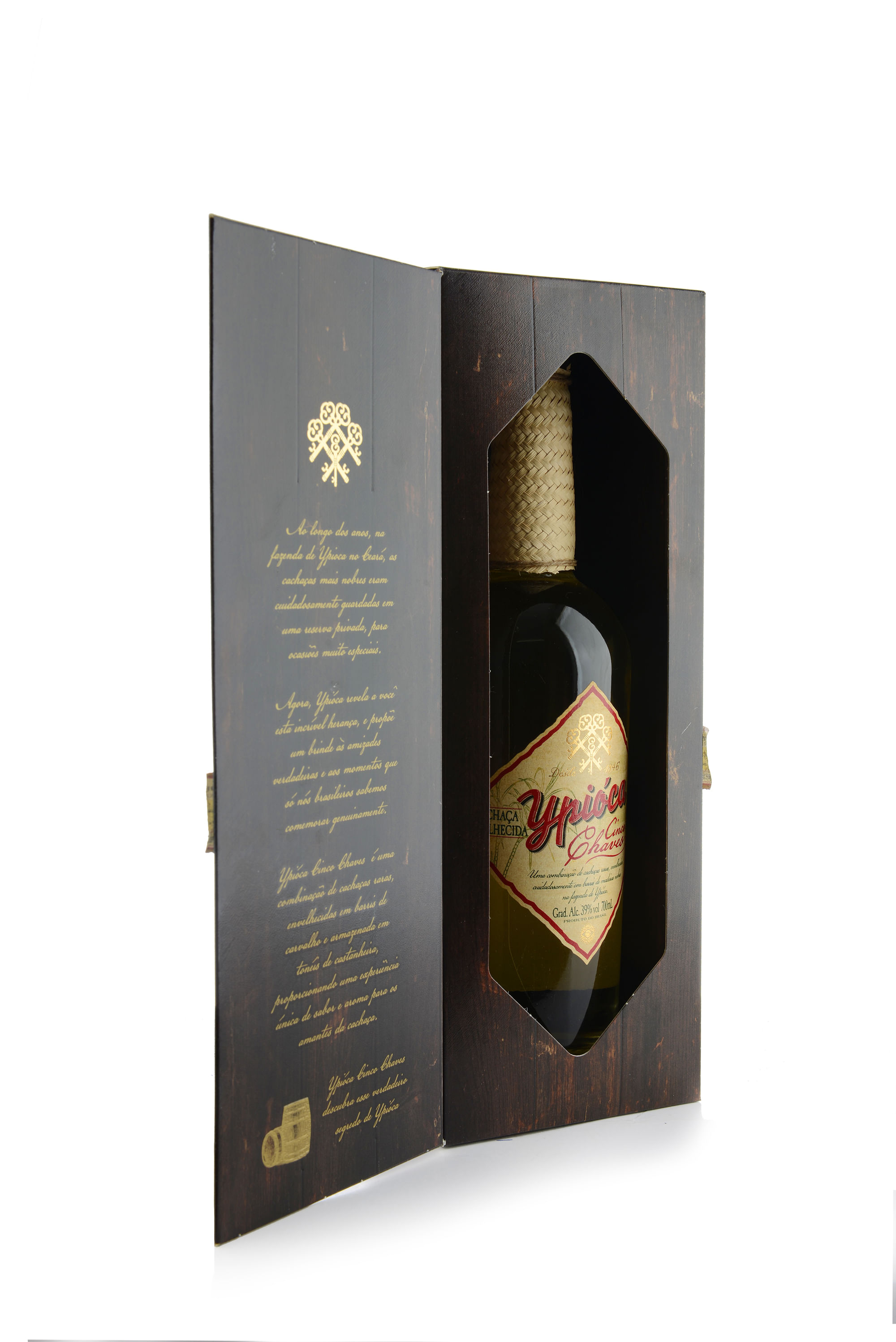 Aguardente Ypioca Cinco Chaves 700ml