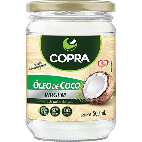 OLEO DE COCO VIRGEM COPRA 500ML