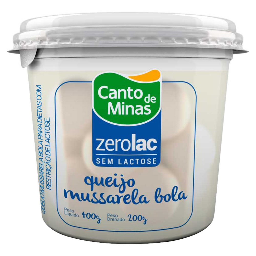 QUEIJO CANTO MINAS  ZR LACT MUS BOLA 400