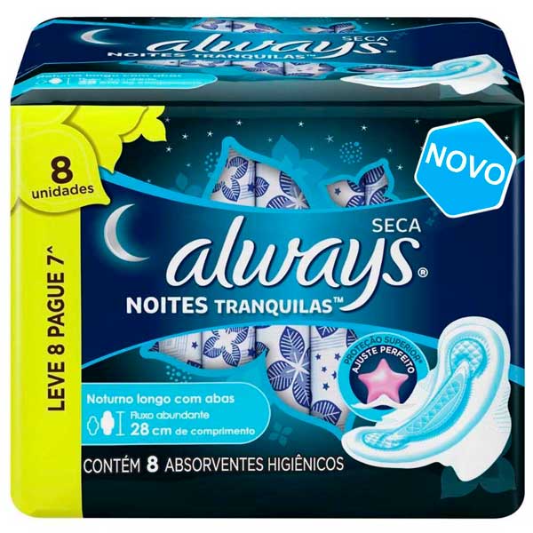 ABS ALWAYS NOITE 8UN SECA C/ABAS