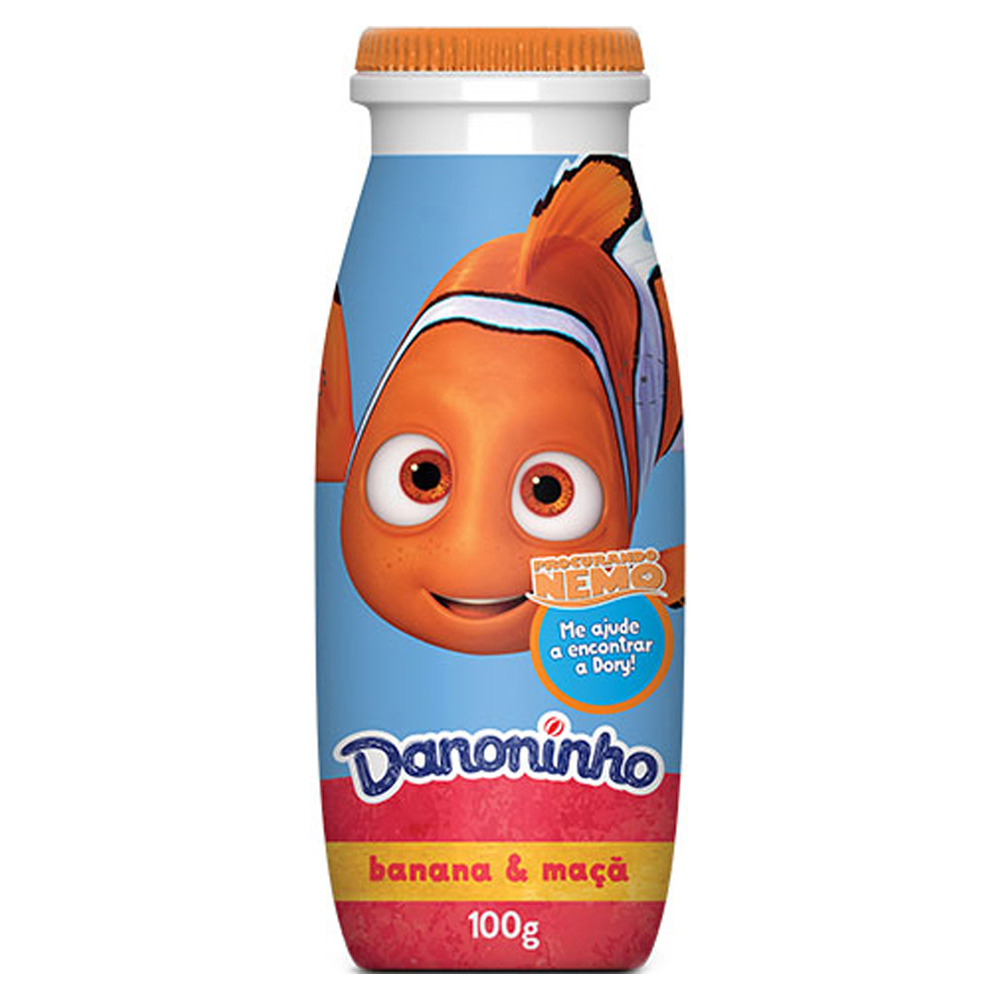 IOGURTE DANONINHO 100G PAR BEB BAN MACA