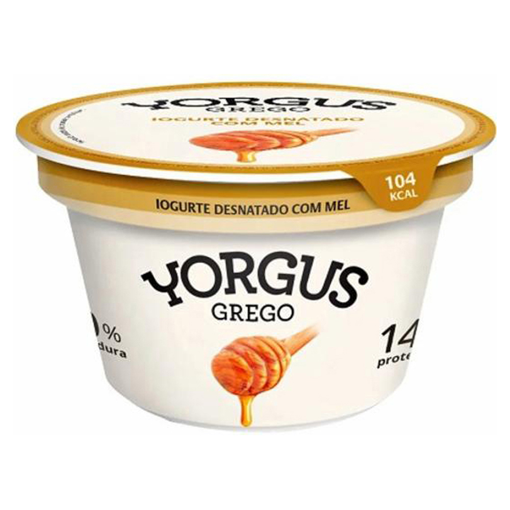 IOGURTE YORGUS 130G GREGO NAT C/MEL
