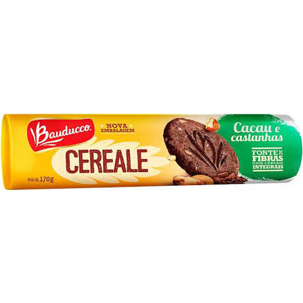 BISC CEREALE AMANTEIGADO 170G CACAU/CAST