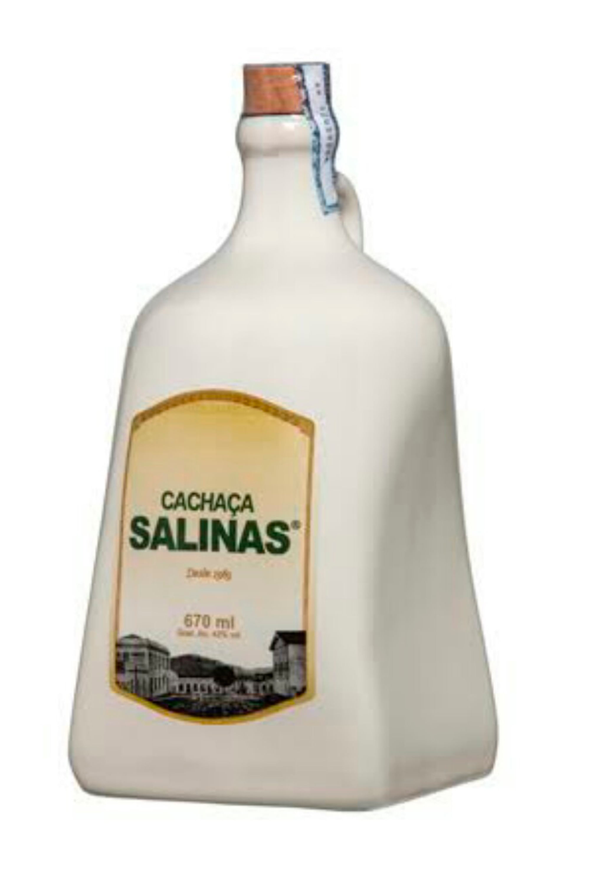 Cachaça Salinas Ceramica 670ml