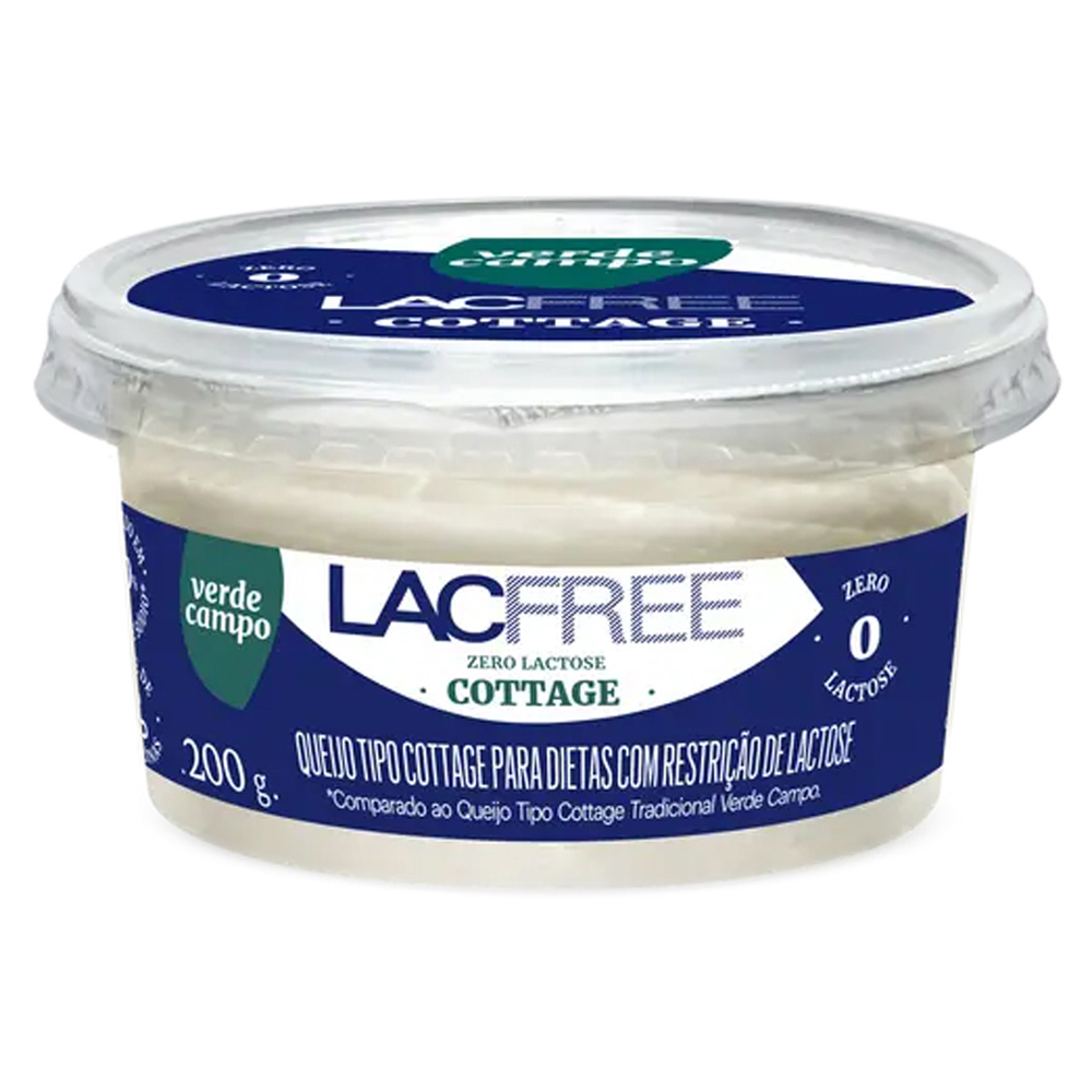 QUEIJO VERDE CAMPO COTAGE Z/LACTOSE 200G