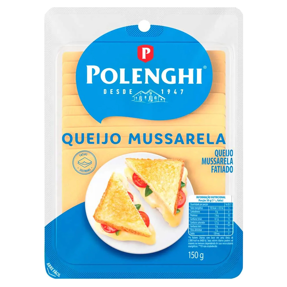 QUEIJO MUSSARELA POLENGHI KG