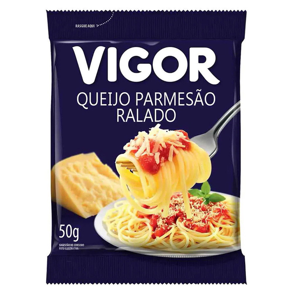 QUEIJO VIGOR PARMESAO RALADO 50G