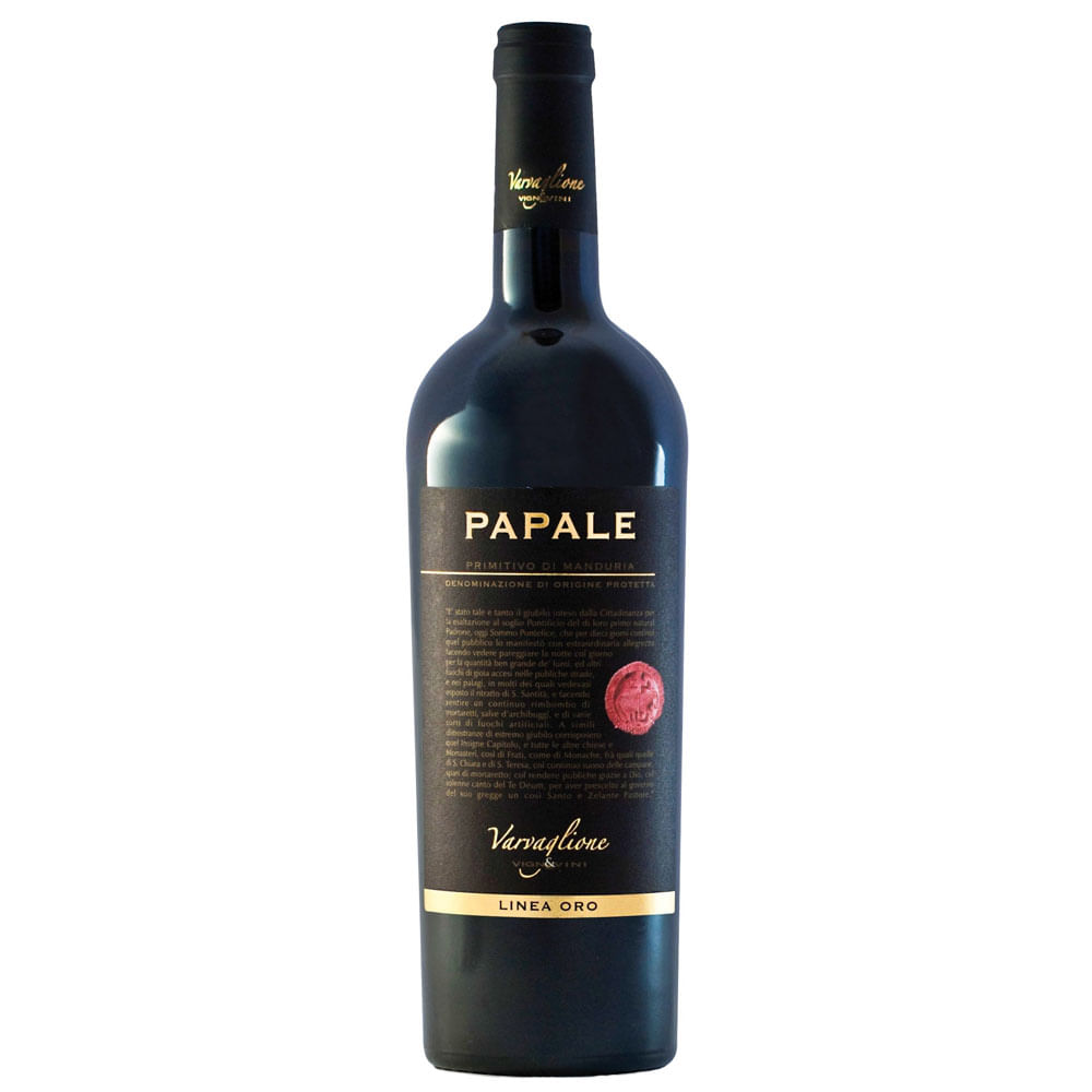 Vinho Papale Linea Oro Primitivo di Manduria DOP