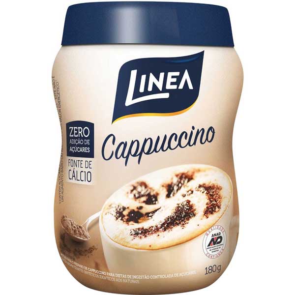 CAPPUCCINO SOLÚVEL LINEA POTE 180G