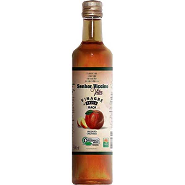 VINAGRE S VICCINO DE MACA ORGANICO 500ML