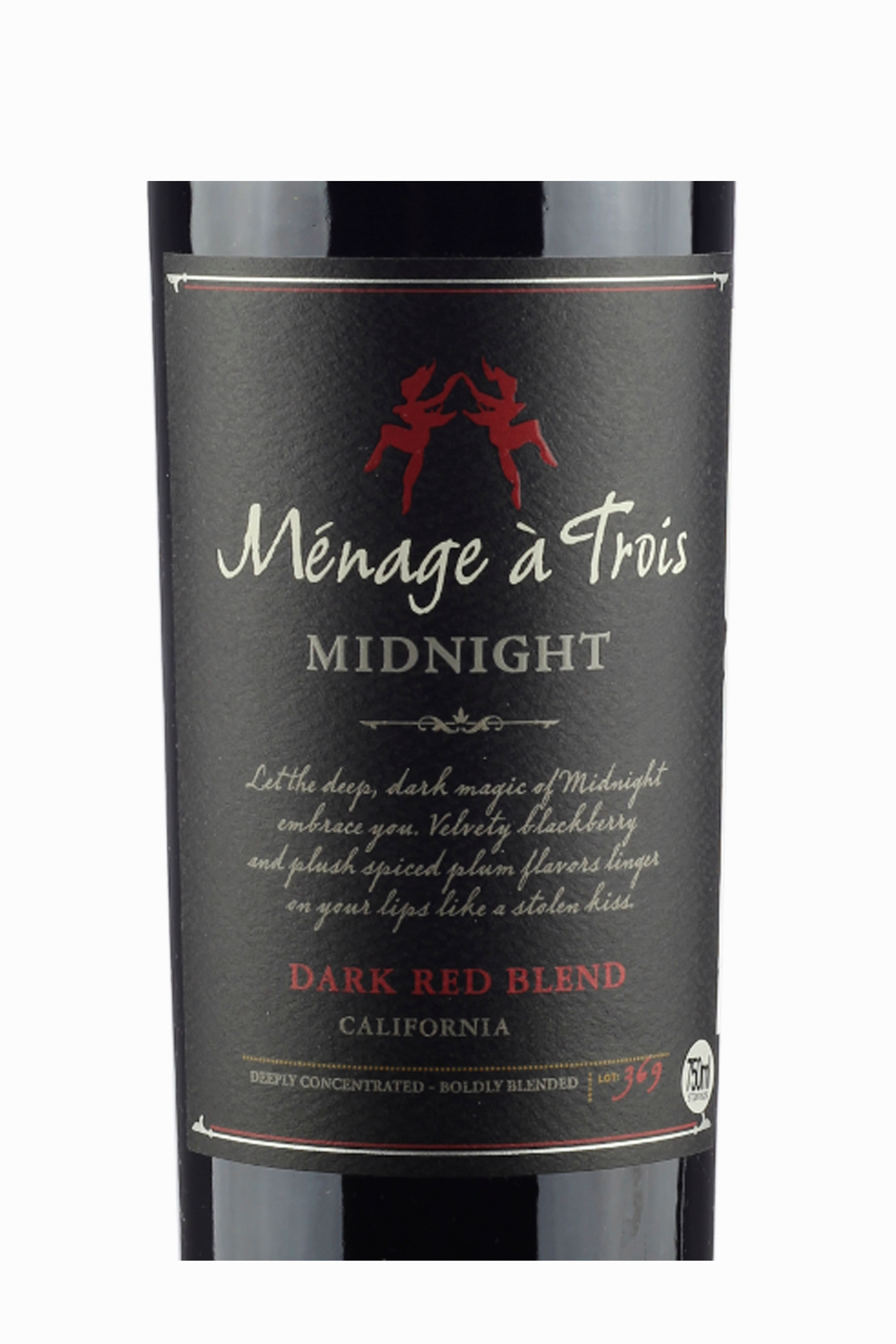 Vinho Menage a Trois Midnight 750ml