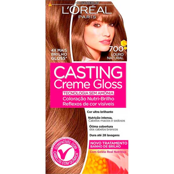 TINT CASTING CREME LOURO NATURAL 700