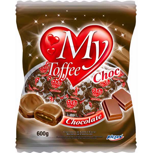BALA MY TOFFEE CHOC C/CHOCOLATE 500G