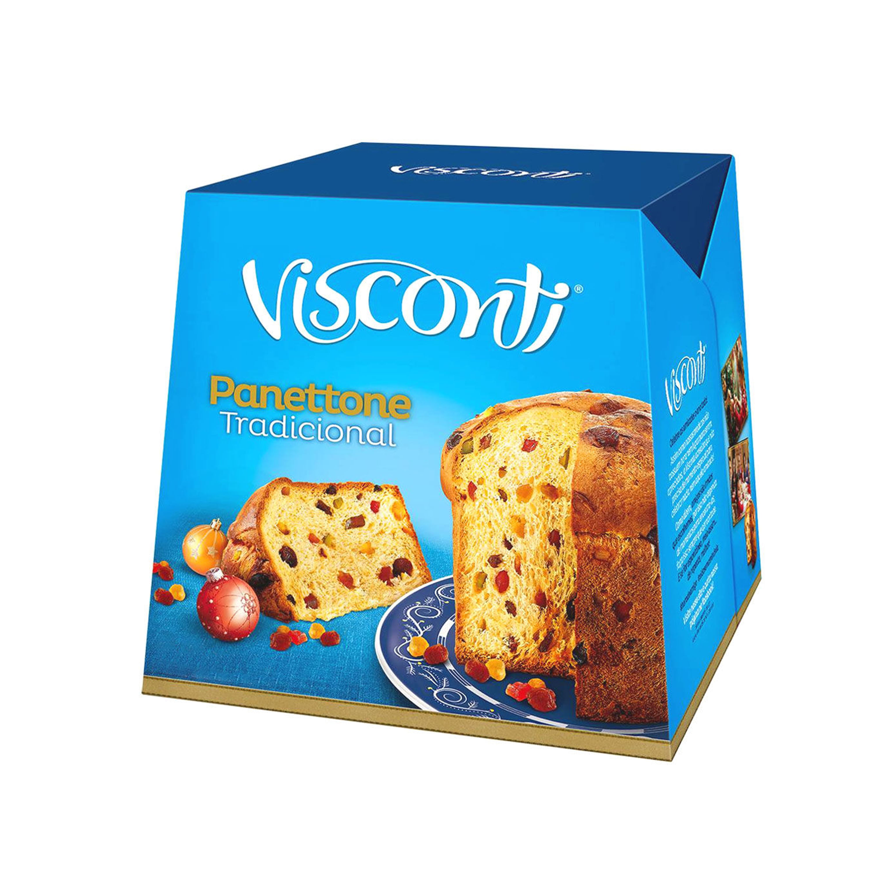 Panettone Visconti Trandicional Frutas 400g