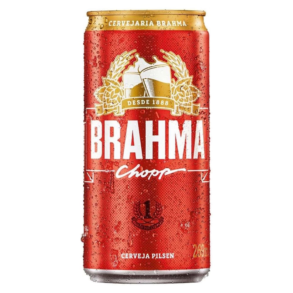 CERVEJA BRAHMA CHOPP LATA 269ML
