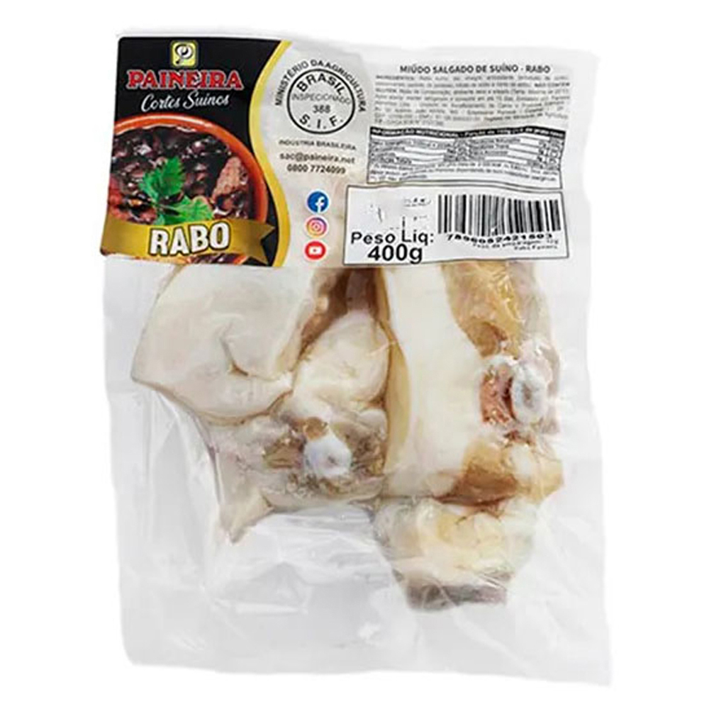 RABO SUINO PAINEIRA 400G SALGADO