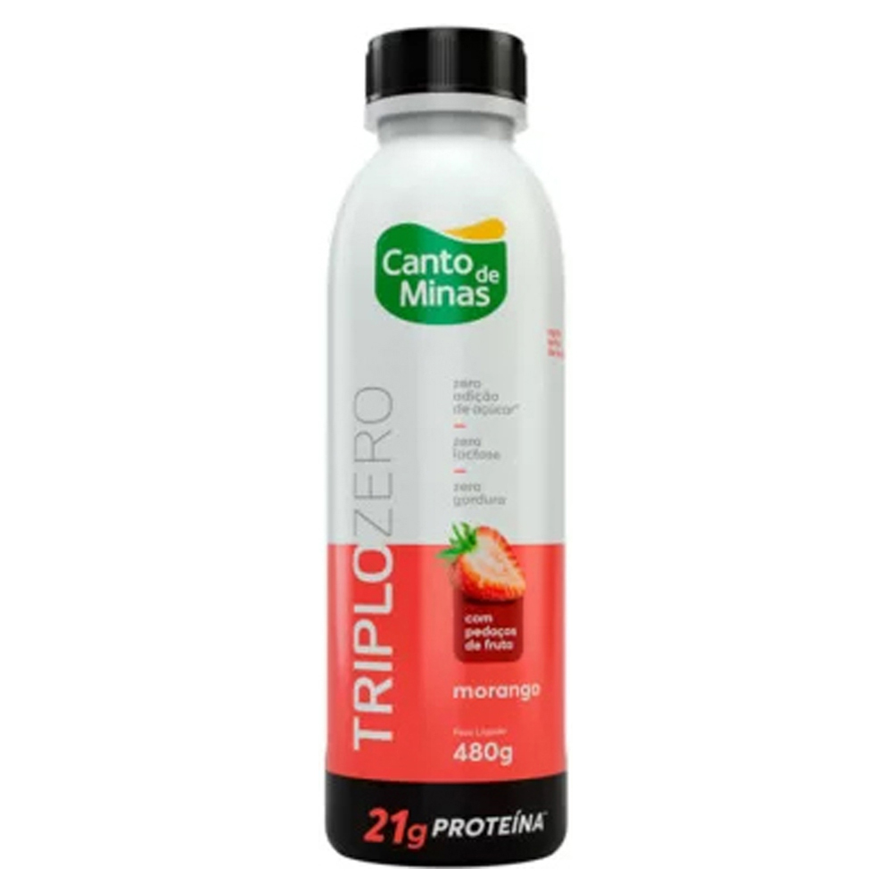 IOGURTE CANTO MINAS 480G TRI ZERO MOR
