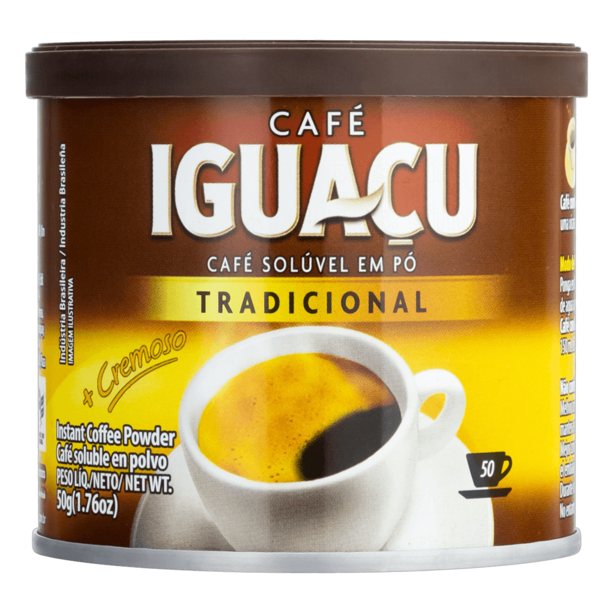 CAFE SOL IGUACU 50G TRADICIONAL LATA