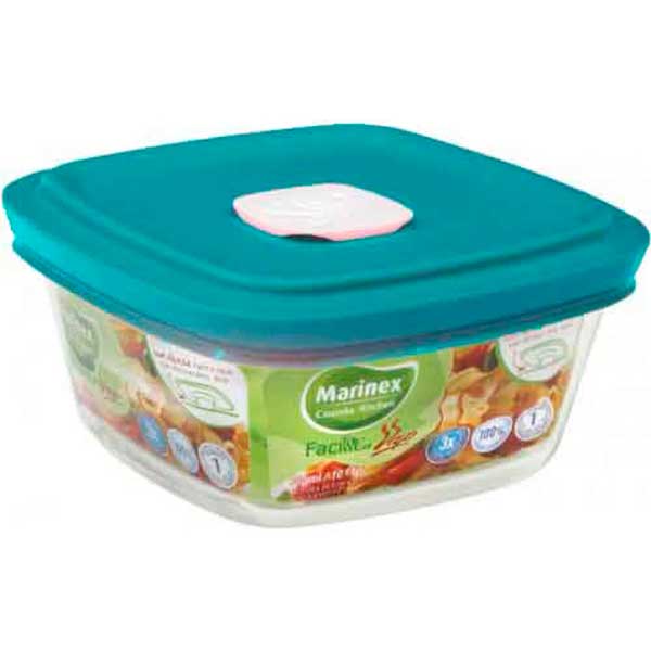 POTE VIDRO VERDE 300ML MARINEX FACILITA VAP