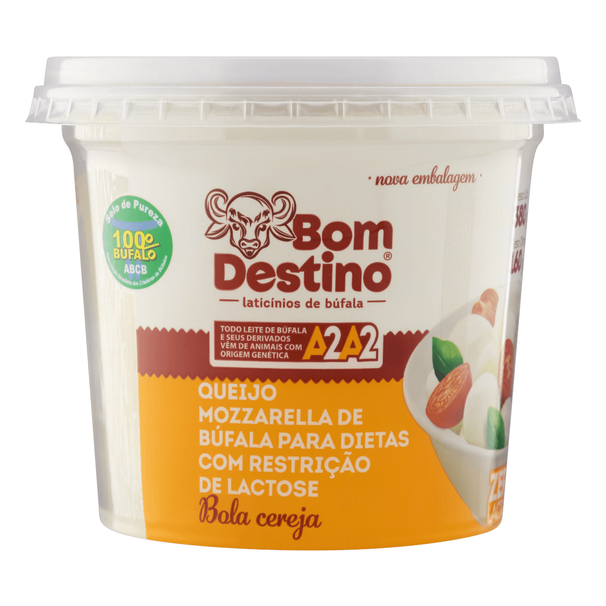 QUEIJO MOZ BUF BOL ZERO BOM DESTINO 160G