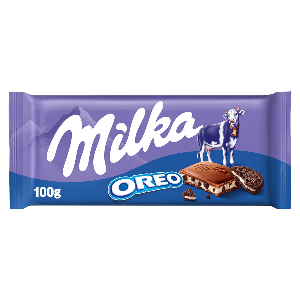 CHOCOLATE SUÍÇO MILKA OREO 100G