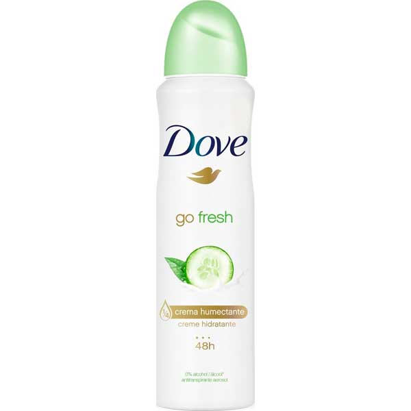DESOD DOVE 150ML AER GO FRESH
