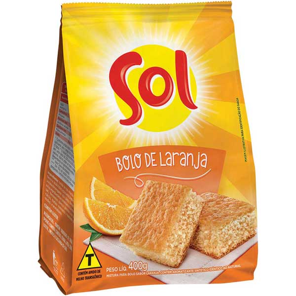 MIST BOLO SOL LARANJA 400G