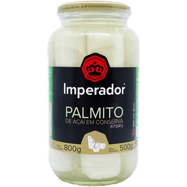 PALMITO IMPERADOR INTEIRO ( VD ) 500GR