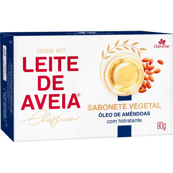 SAB DAVENE LEITE AVEIA OLEO DE AMEND 90G