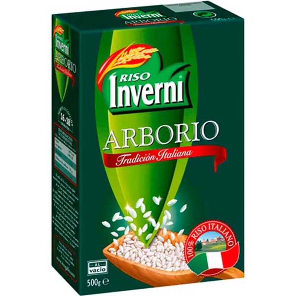 ARROZ ARBÓRIO TIPO 1 RISO INVERNI CAIXA 500G