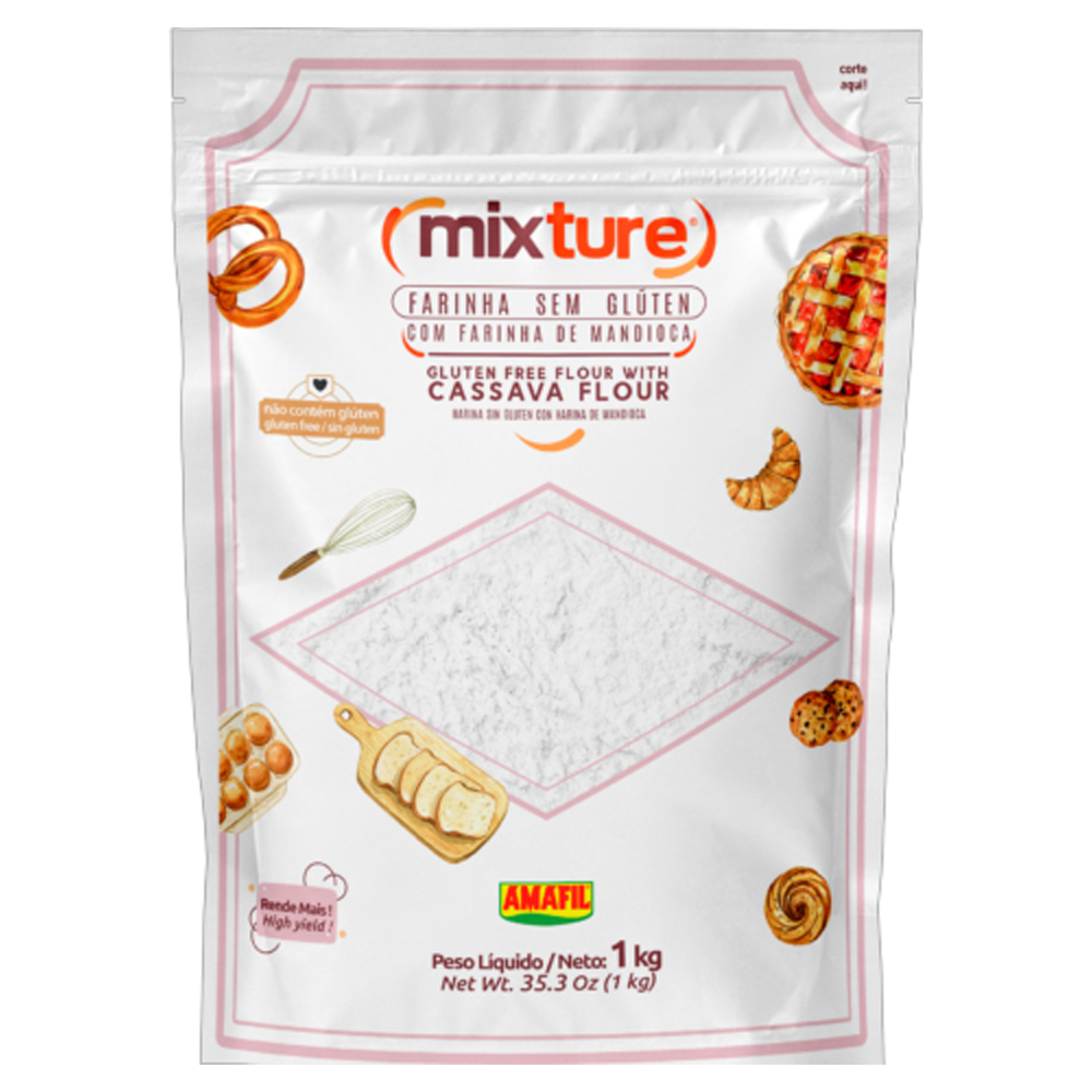 FARINHA S/GUTEN MIXTURE AMAFIL 1KG