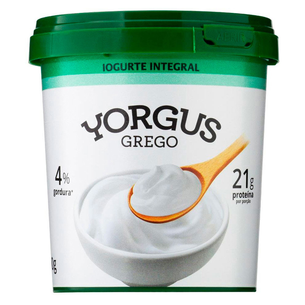 IOGURTE YORGUS 500G GREGO INTEGRAL